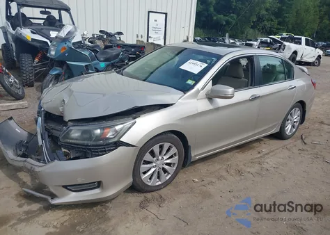 2013 Honda Accord Ex-L from USA, damaged, VIN 1HGCR2F84DA045794
